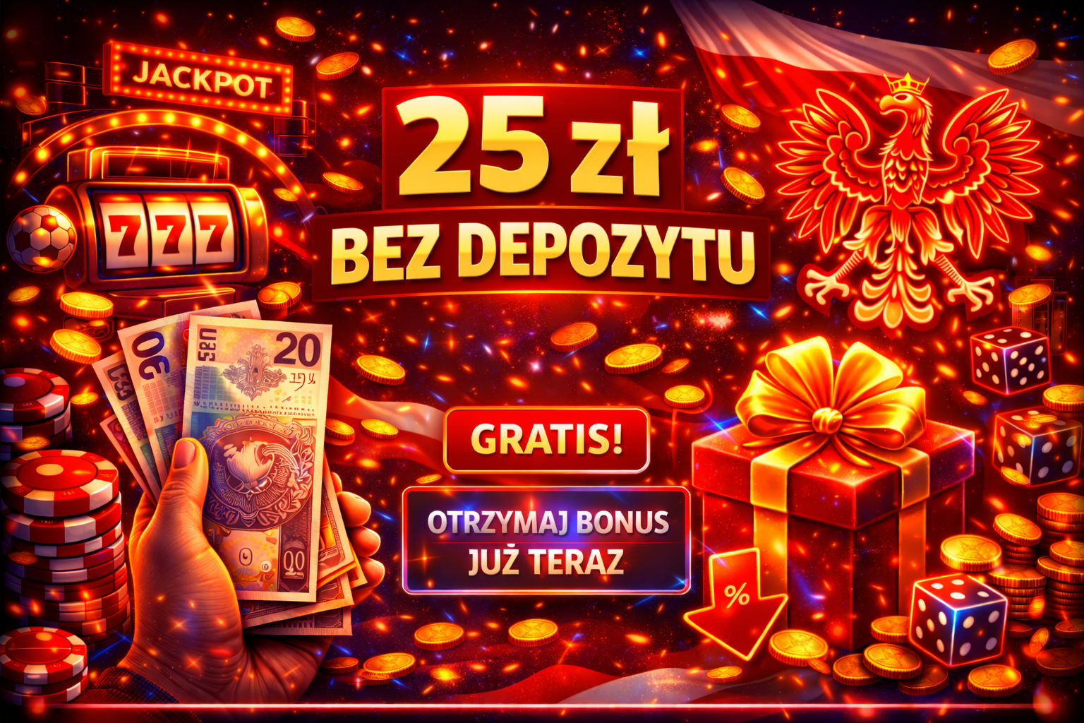 25 zł bez depozytu