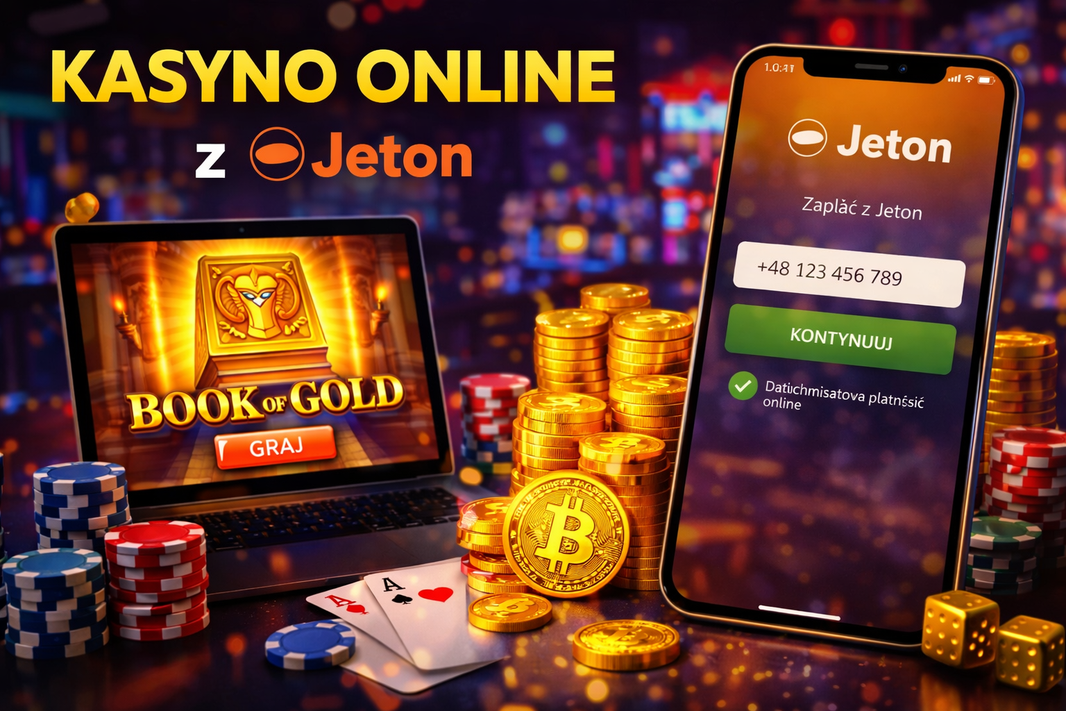 Kasyno online z Jeton